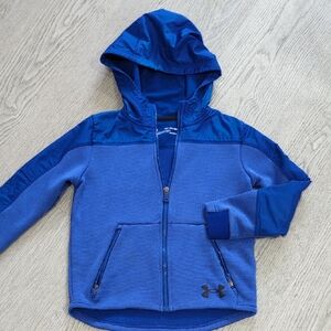 Under Armour Kids Two-Tone Blue Hoodie